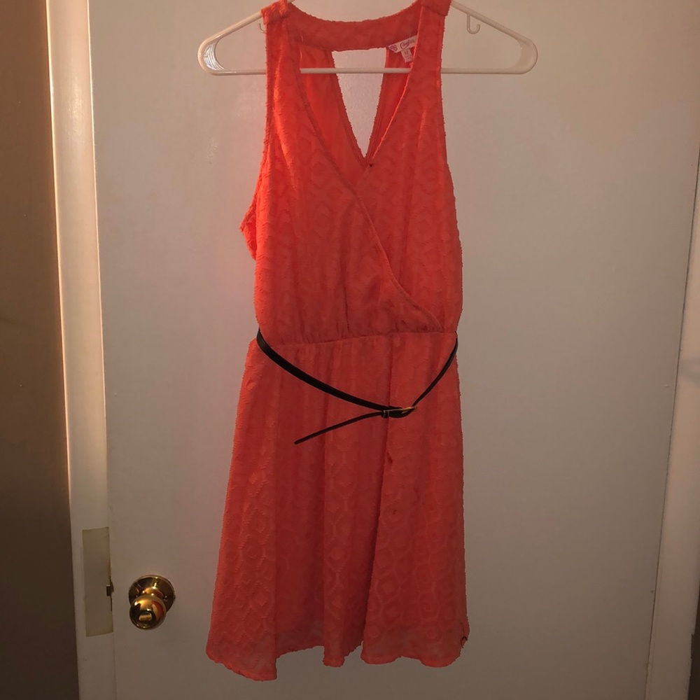 Pink/peach colored dress